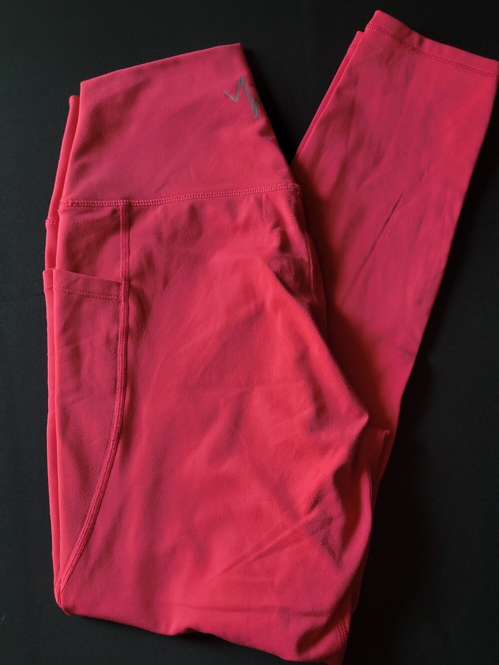 Vital Apparel Watermelon Pink Pocket Leggings Size M